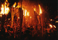 由岐神社 鞍馬の火祭
