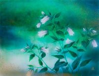 ~ガラスに咲く花~ 寺田 正 絵画展
