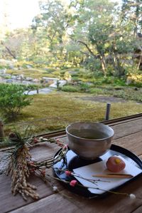 無鄰菴 季節のしつらえと限定茶菓子席