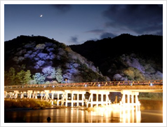 京都・嵐山花灯路