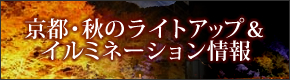 京都・秋のライトアップ＆イルミネーション情報