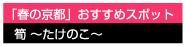 春の京都おすす京都スポット〜筍〜