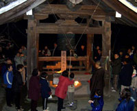 善峯寺　除夜の鐘