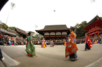 下鴨神社　蹴鞠はじめ