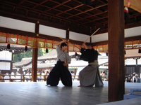 下鴨神社　古武道奉納