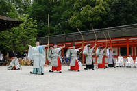 下鴨神社　歩射神事(ぶしゃしんじ)