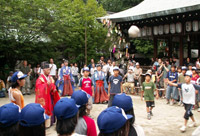 白峯神宮　精大明神例祭