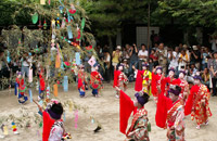 白峯神宮　精大明神例祭