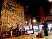 真如堂　大涅槃図公開