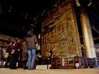 真如堂　大涅槃図公開