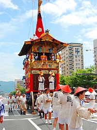 祇園祭　山鉾巡行（後祭）