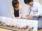 今回はストラップ作りに挑戦!