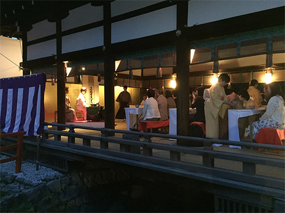 下鴨神社　蛍火の茶会