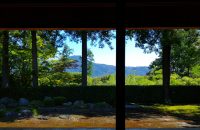 【圓通寺・天寧寺】額縁構図で写真を撮りたい！＆借景を楽しもう！