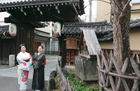 【花街・嶋原】Ｗ太夫で両手に花！豪放磊落な志士の如く花街へ繰り出す