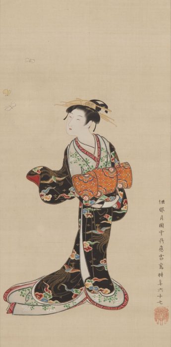 京都文化博物館　美を競う　肉筆浮世絵の世界