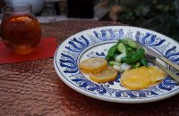 第1回　〝清明（せいめい）〟に「春の豆のサラダとレモンのおやき」を