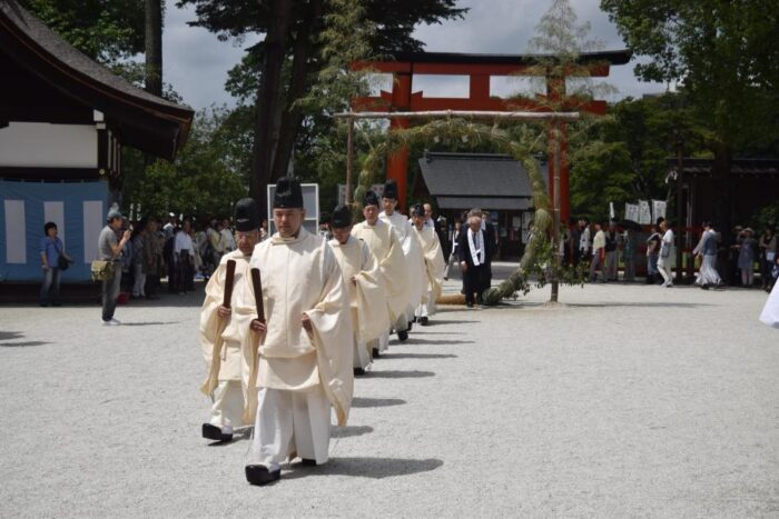 上賀茂神社　夏越大祓(なごしのおおはらえ)