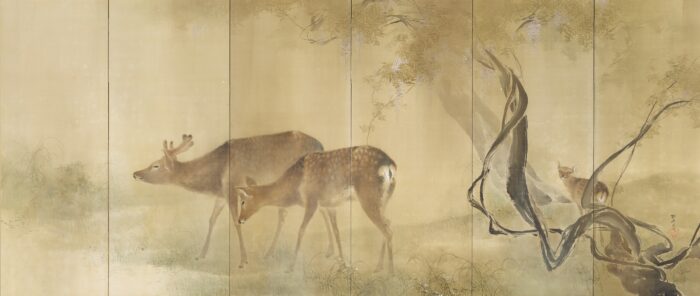 福⽥美術館／嵯峨嵐⼭⽂華館 木島櫻谷～究めて魅せた「おうこくさん」