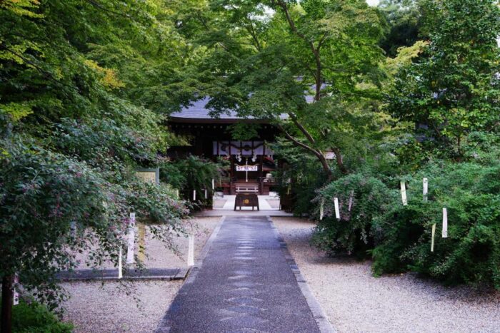 梨木（なしのき）神社　萩まつり