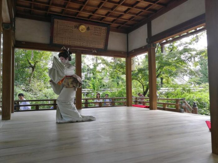 梨木（なしのき）神社　萩まつり