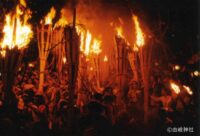 由岐神社　鞍馬の火祭