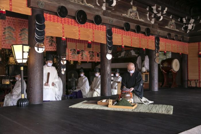 御茶壺奉献祭・口切式【北野天満宮】