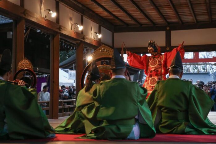 上賀茂神社　新年竟宴祭