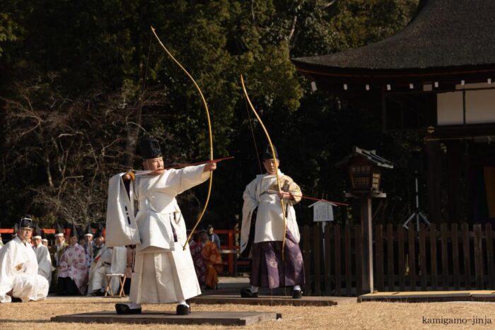 上賀茂神社　武射神事（むしゃじんじ）