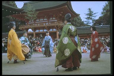 下鴨神社　蹴鞠はじめ