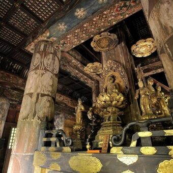 「京の冬の旅」非公開文化財特別公開　東寺 五重塔