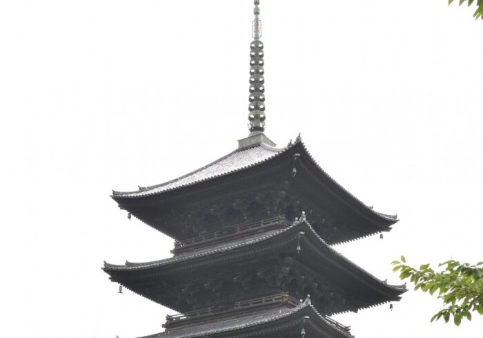 「京の冬の旅」非公開文化財特別公開　東寺 五重塔