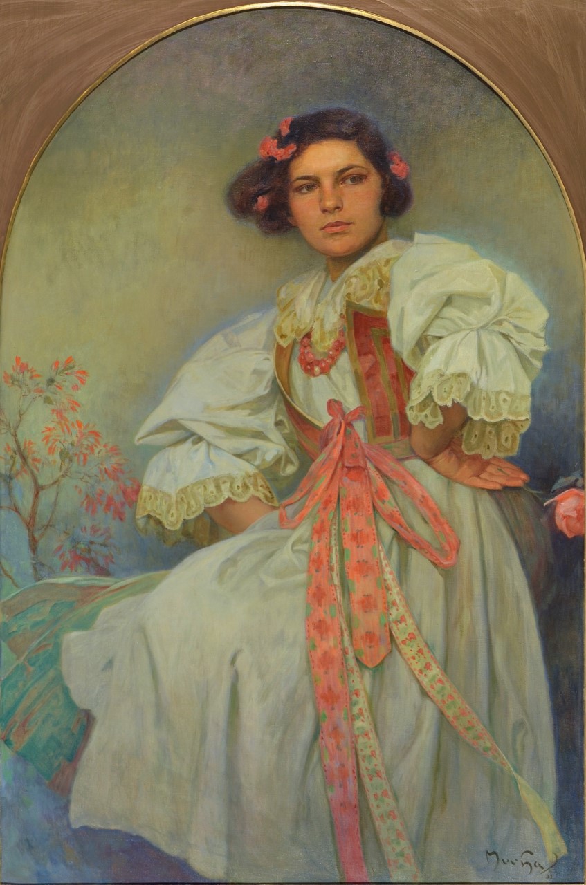 油彩画「エリシュカ」1932年／油彩（カンヴァス）　チマル・コレクション