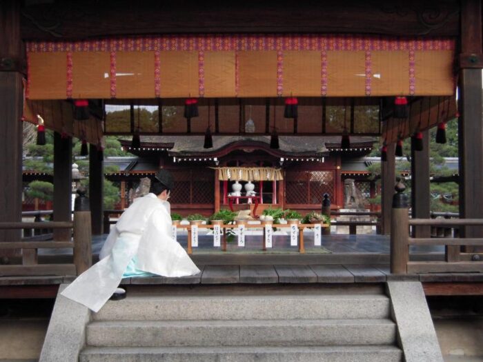 城南宮　七草粥の日