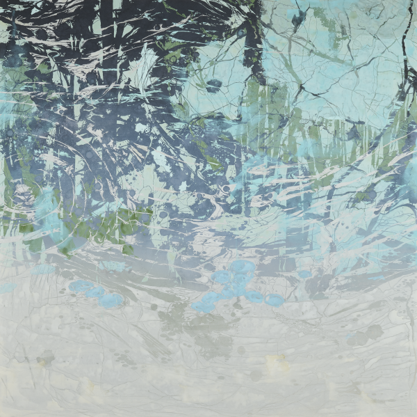 京都日本画新展2022【大賞】野上徹「ゆらぎの光景」