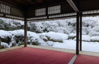 雪の詩仙堂＆圓光寺　早朝一乗寺さんぽ【1月28日】