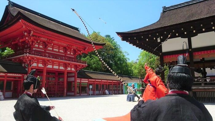 下鴨神社　歩射神事（ぶしゃしんじ）