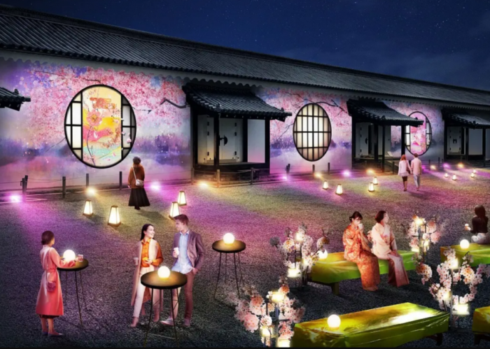 NAKED FLOWERS 2023 桜 世界遺産・二条城
