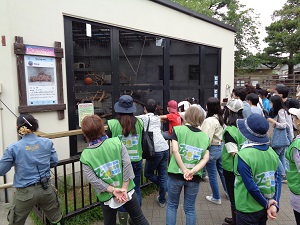 京都市動物園　（開園120周年記念）「一日動物園体験」