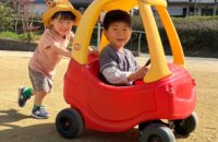【桜島公園】「こんな公園近くに欲しかった！」2022年にリニューアル！   安全安心！乗用玩具あり！公園デビューにうってつけの深草の推し公園♪