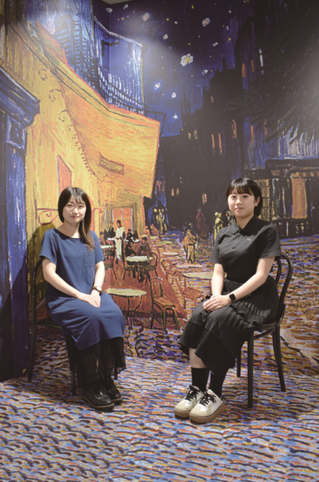 西陣織でつむぐゴッホと浮世絵【西陣織あさぎ美術館】