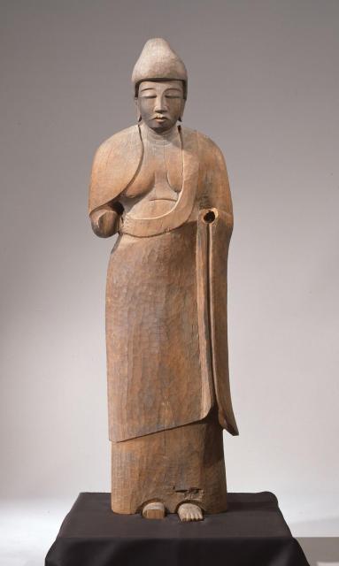 如来立像　平安時代・11世紀　天台寺（岩手県二戸市）　画像提供　東北歴史博物館