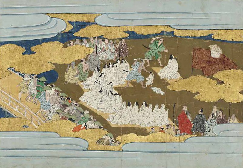 秀次公縁起（部分） 京都・瑞泉寺