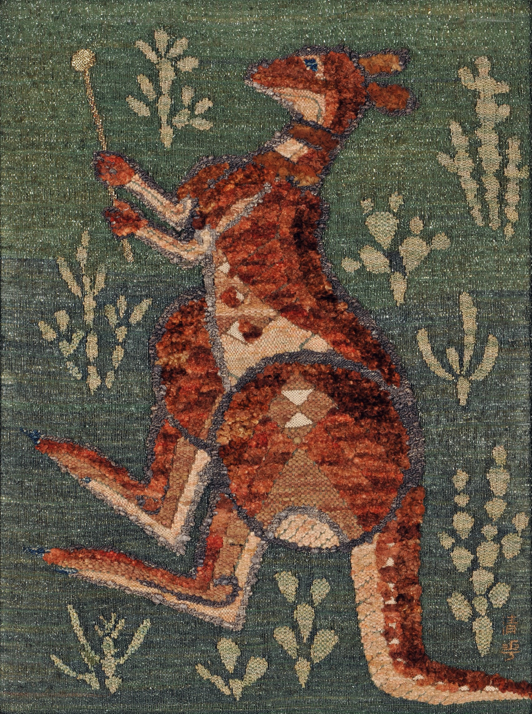 《闘士カンガルー》1960年頃　京都市美術館蔵